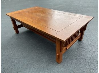 Mission Style Coffee Table