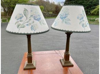 Pair Of Laura Ashley Table Lamps