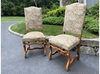 Pair Of Custom Made Vintage Chairs