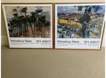 2 Yehoshua Hass Prints In Frames