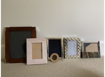 6 Assorted Picture Frames