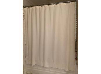 Lot Of 2 Shower Curtains (one Crate & Barrel)