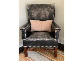 Gorgeous Ralph Lauren Distressed Chair With Nailhead Detail