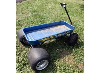 Custom Coaster Wagon - Large Wheels - Saturday Night Cruiser - Pneumatic Tires UNIQUE Tricked Out