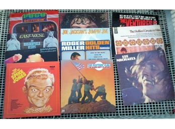 Vintage VINYL 33 1/3 - Classic Rock/Jazz - Lot Of 11 Albums