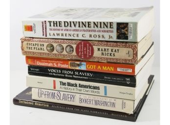 7 Books African American Literature And History - Slavery, Freedom, Etc