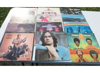 12 Classic Vinyl Records  33 1/3   Jazz, Rock, Etc