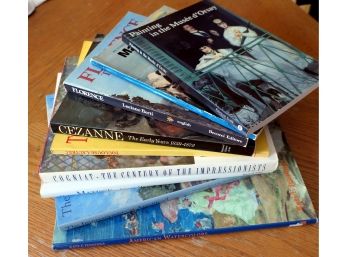 Lot Of Art Books - 9 Different Titles In Very Good Condition - Classic, Impressionists And More