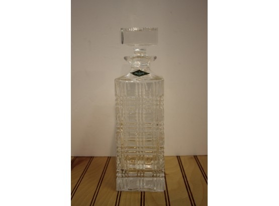 Shannon Crystal Designs Of Ireland Lead Crystal Whiskey Decanter