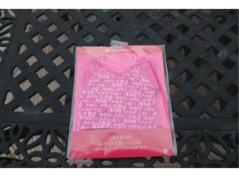 New AMERICAN GIRL Doll V-Neck Pink Hoodie