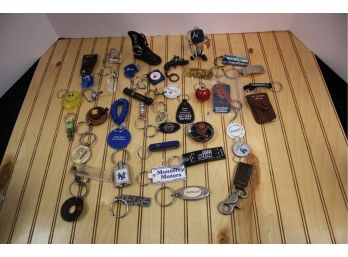 Vintage Mixed Lot Of Key Chains