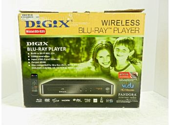Digix Wireless Blu-Ray Player - Model: BD520
