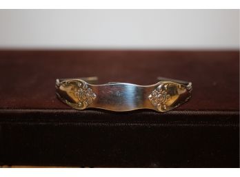 Vintage Wm A Rogers Oneida Silver Plate Spoon Bracelet