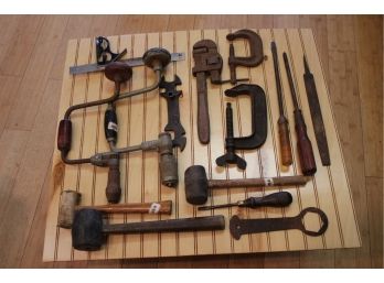 15 Piece Mixed Lot Of Vintage Hand Tools