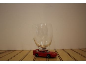 Rare Vintage Majorette Matchbox Sized Diescast Red Ferrari W/ Shot Glass
