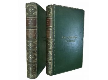 Rare 1875 'The Conquest Of Peru'  In 2 Volumes By William H. Prescott