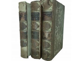 Rare 'The Conquest Of Mexico' In Three Volumes By William H. Prescott