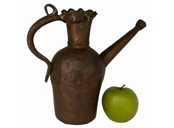 Vintage Arab Market Copper Vessel From Israel