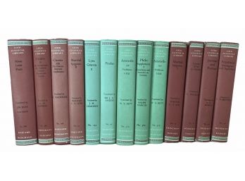 Thirteen Volumes From The Loeb Classical Library - Harvard University Press