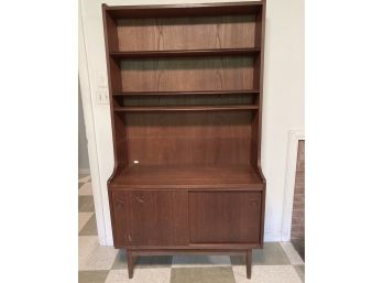 Vintage Danish Modern Bookcase 39.5' X 15' X 72'