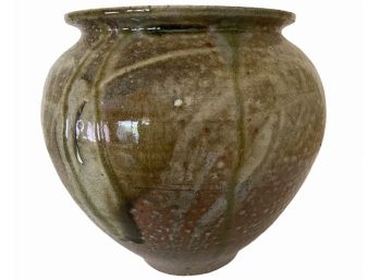 Vintage Vase - Hand Thrown Studio Pottery (J10)