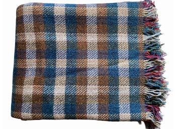 Plaid Blanket - Circa 1960