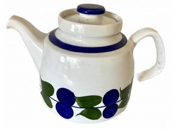 Vintage Rorstrand Sweden Porcelain Teapot