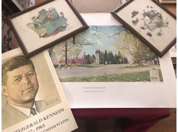 Norman Rockwell Collection JFK, Stockbridge,  Couples From 34'x22' To 15'x12'