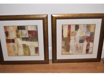 Framed Living Room Art Jane Bellows 32'x32' Matted Framed  Made In Canada