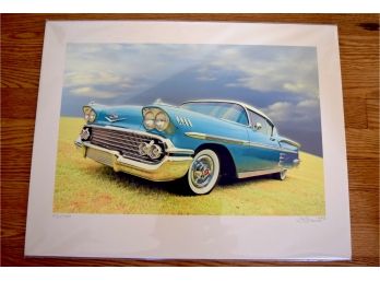 Isn't She Beautiful Signed Jim Brenner Print Limited Ed 27100 22'x17' 2013