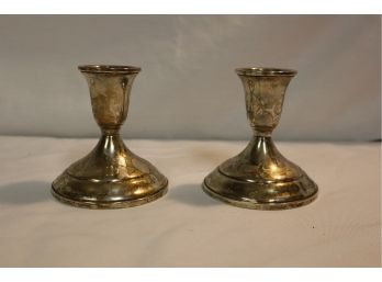 Towle Sterling Weighted Candle Holders