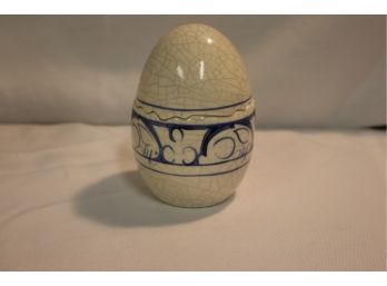 Dedham Pottery Bunny Egg