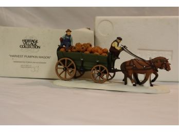 Department 56 Harvest Pumpkin Wagon