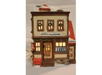 Department 56 New England Village Series Ben's Barber Shop