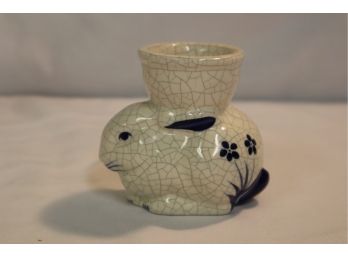 Dedham Pottery Bunny Egg Cup