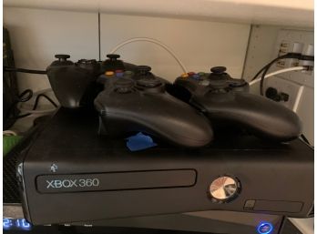 XBox 360 With 3 Controllers