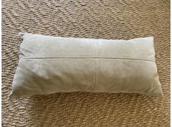 Pottery Barn Basket And 2 Lumbar Pillows 19x5x11