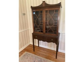 Vintage Federal Mahogany Inlaid Cabinet