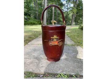 Vintage Leather Fire Bucket - Crains & Brother Inc.