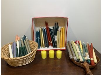 Wonderful Collection Of Candles - 75 Pieces