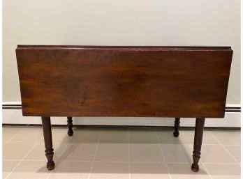 Vintage Mahogany Drop Leaf Table - Satin Finish