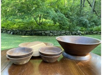 Wood Bowls & Platter Collection