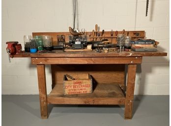 Work Bench Complete With Tools