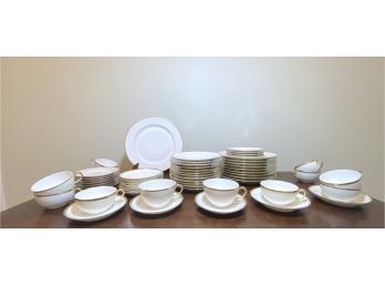 Limoge France/Noritake Mix/Match China Place Setting For 10