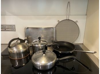 Pots & Pans, All Clad, Farberware, Revereware