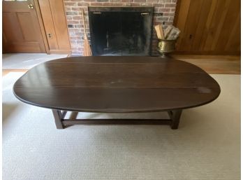 Vintage Mahogany Drop Leaf Coffee Table