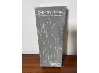 Bloomingdale's Five Piece Stainless Flatware - Service For 15