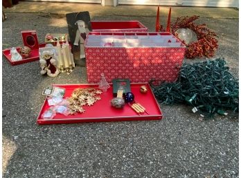 Wonderful Assortment Of Christmas Decorations