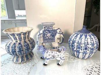 Blue And White Porcelain Decor