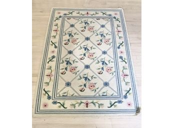 Wool Floral Rug